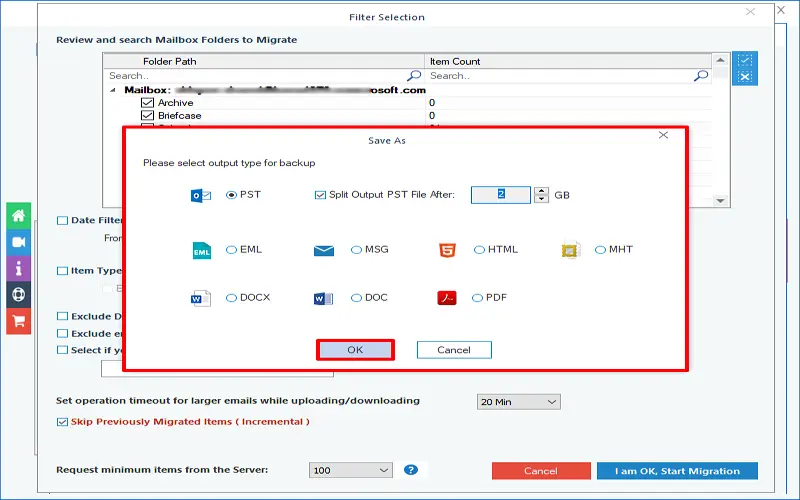 backup microsoft 365 shared mailbox